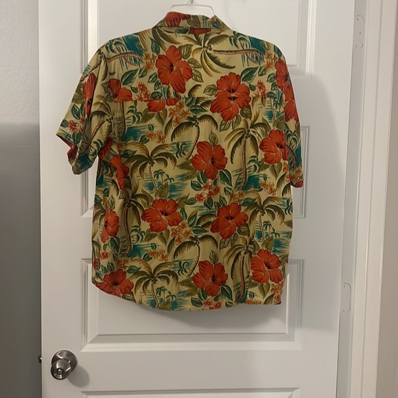 VTG Solutions New York Hawaiian Top/Blouse/Shirt Size XL vacay tropical resort - Picture 6 of 10